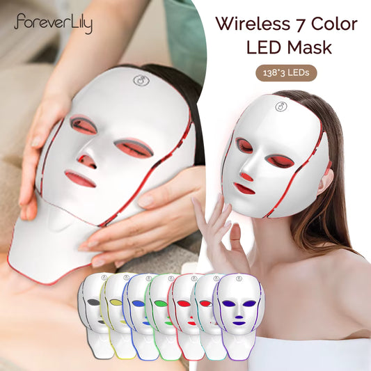 A&R Prime LED Light Therapy Face Mask - front view